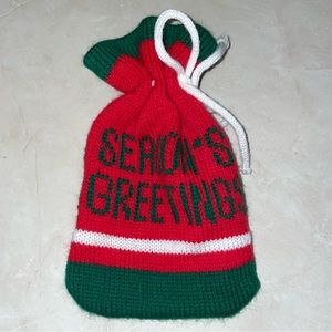 Season’s Greetings Gift Bag Pouch